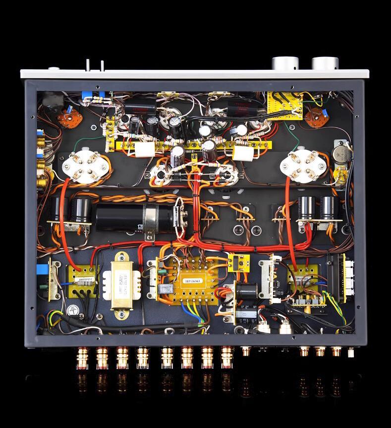 Muzishare X9 Combined Single Ended Class A Vacuum Tube 300B 8W+8W stereo HIFI Power Amplifier