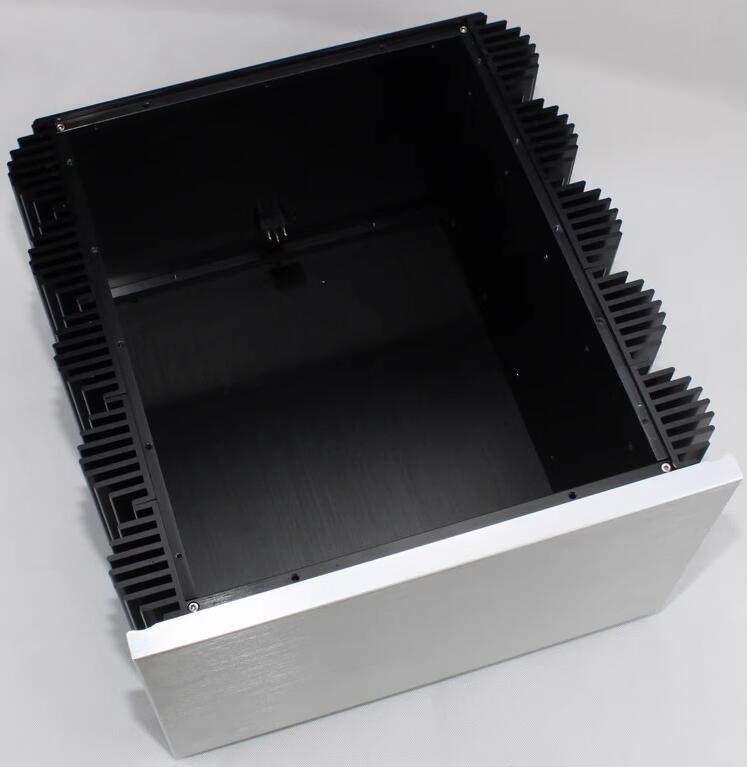 WA80 luxury All-Aluminum Audio Amplifier Chassis class A HiFi DIY Amp Box with heatsink