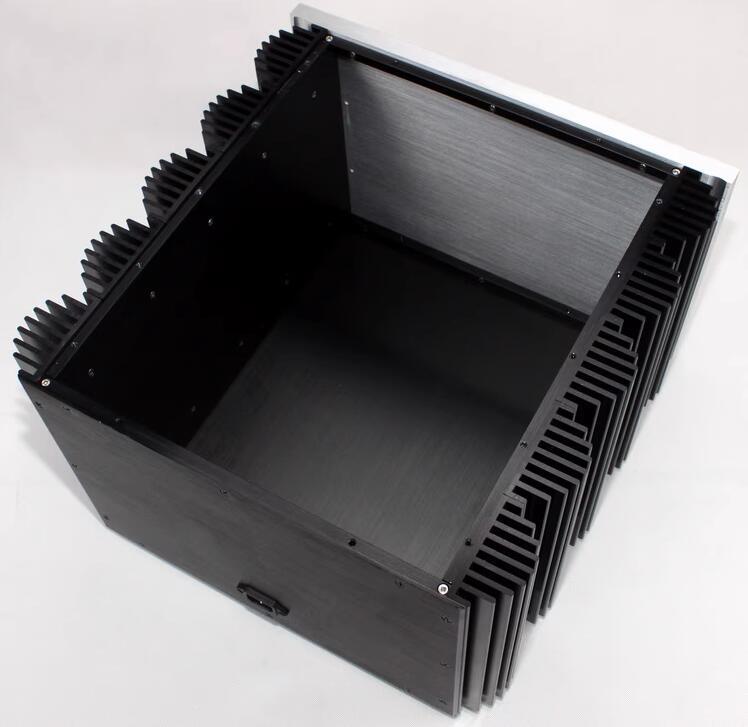 WA80 luxury All-Aluminum Audio Amplifier Chassis class A HiFi DIY Amp Box with heatsink