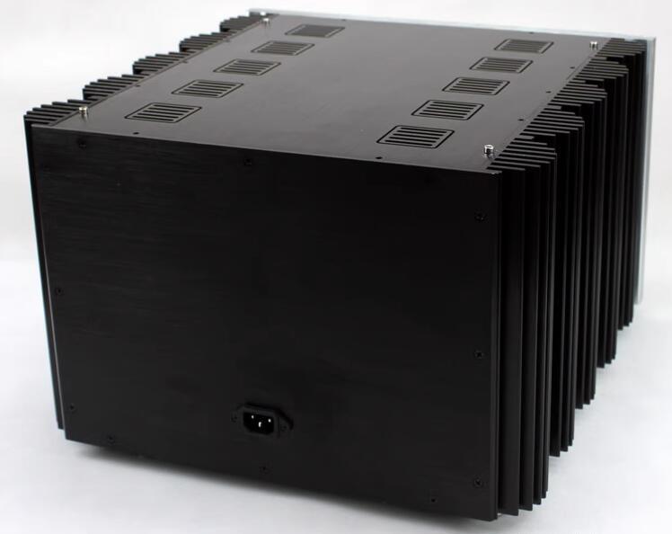 WA80 luxury All-Aluminum Audio Amplifier Chassis class A HiFi DIY Amp Box with heatsink