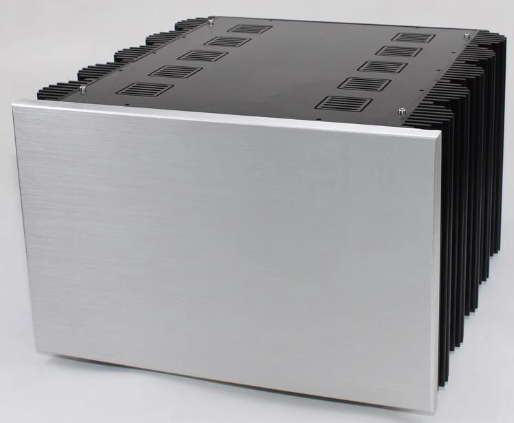 WA80 luxury All-Aluminum Audio Amplifier Chassis class A HiFi DIY Amp Box with heatsink
