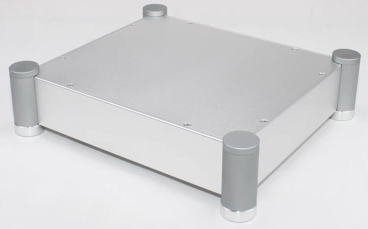 WA82 All-Aluminum Audio Rounded Amplifier Chassis HiFi Class A Power tube Amp Large Case DIY Box