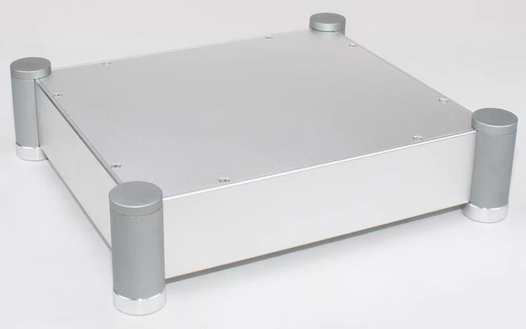 WA82 All-Aluminum Audio Rounded Amplifier Chassis HiFi Class A Power tube Amp Large Case DIY Box