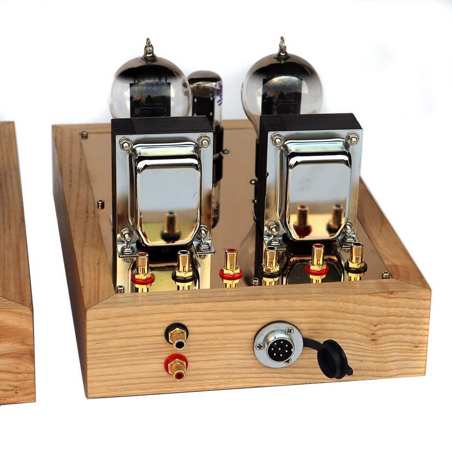 Handmade 6SN7 push 101D Split hifi stereo electronic tube preamplifier