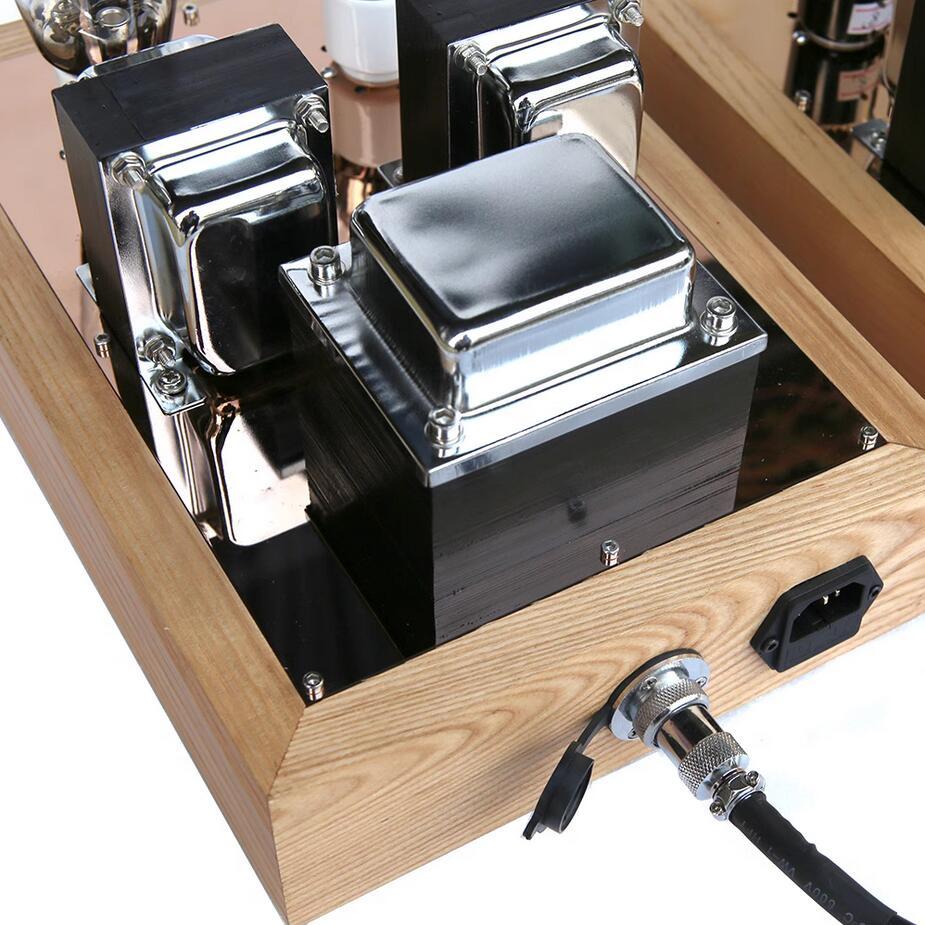 Handmade 6SN7 push 101D Split hifi stereo electronic tube preamplifier