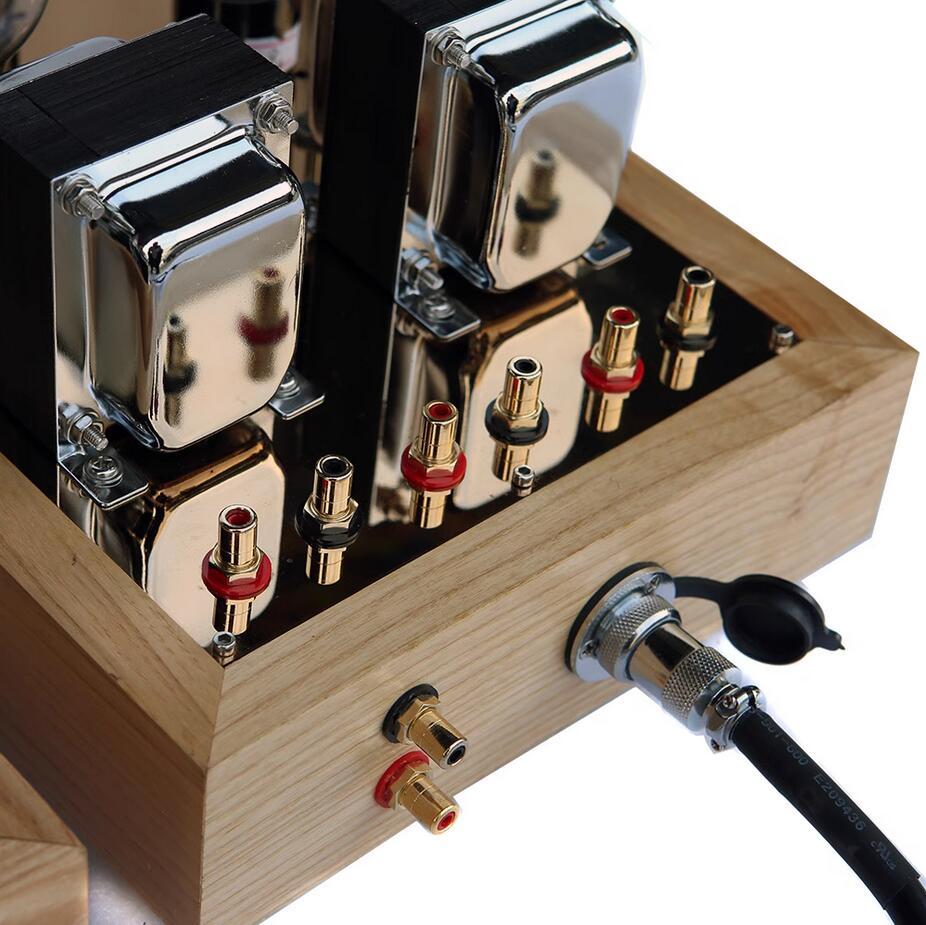 Handmade 6SN7 push 101D Split hifi stereo electronic tube preamplifier