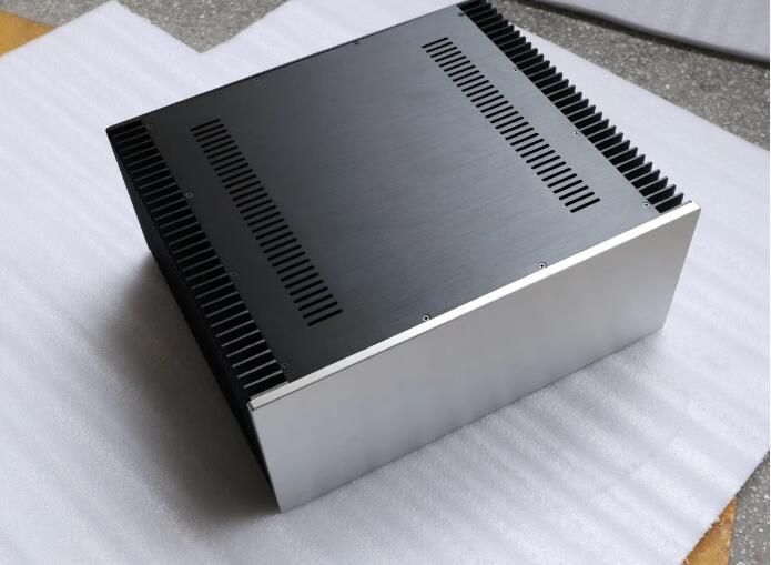4320 All-Aluminum Audio Amplifier Chassis HiFi Class A Power tube Amp Large Case DIY Box