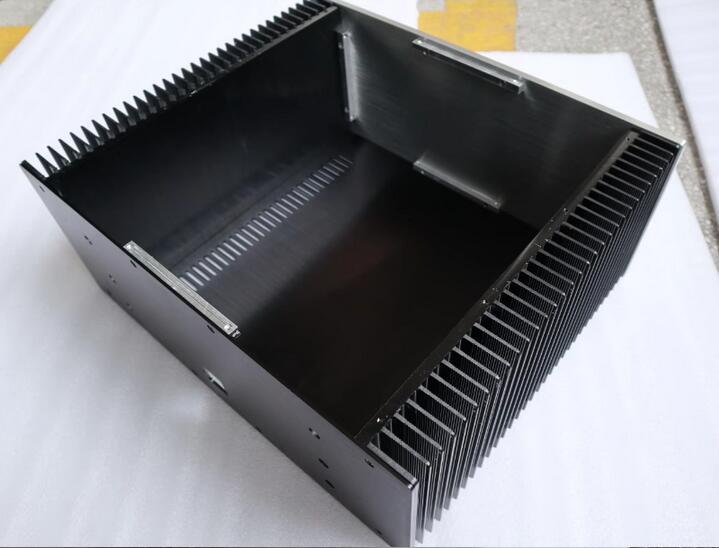 4320 All-Aluminum Audio Amplifier Chassis HiFi Class A Power tube Amp Large Case DIY Box