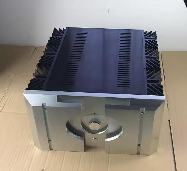 PASS160.5 Big Aluminum Chassis Class A Power Amplifier Enclosure DIY Case Hi-End Box with heatsink