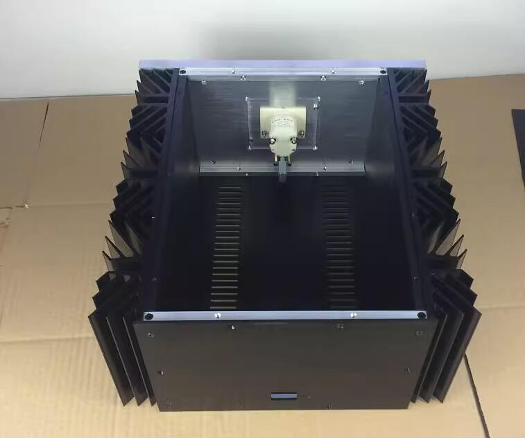 PASS160.5 Big Aluminum Chassis Class A Power Amplifier Enclosure DIY Case Hi-End Box with heatsink