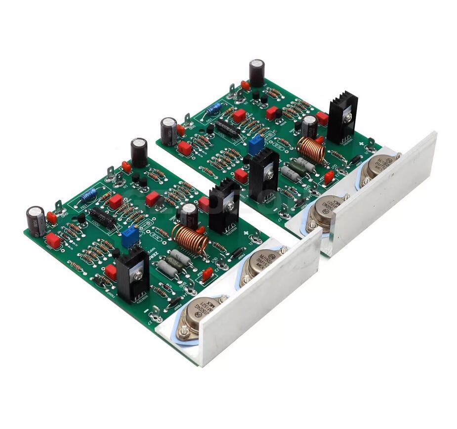 One Pair Assembeld NCC200 HIFI DIY stereo Power Amplifier Board Base On UK NAIM NAP250 circuit