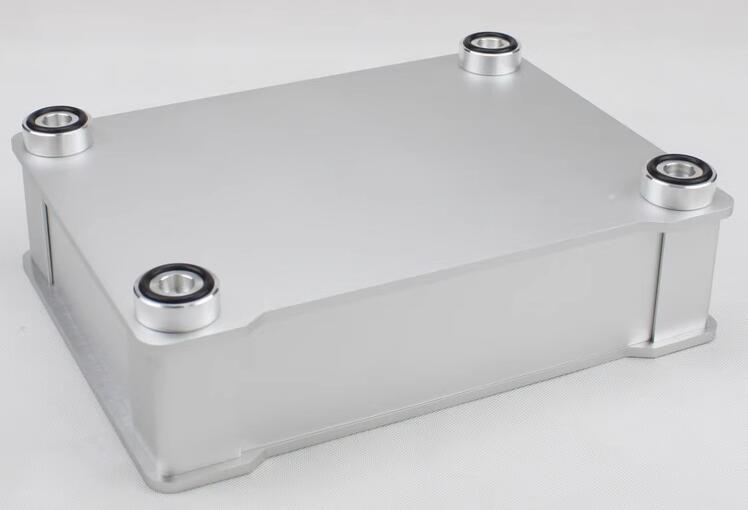 WA87 silver Aluminum Chassis Power Amplifier Enclosure DIY Case hifi box