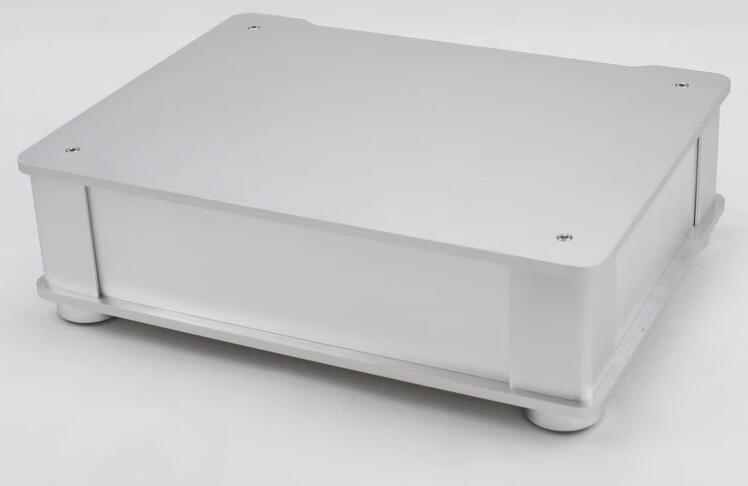 WA87 silver Aluminum Chassis Power Amplifier Enclosure DIY Case hifi box