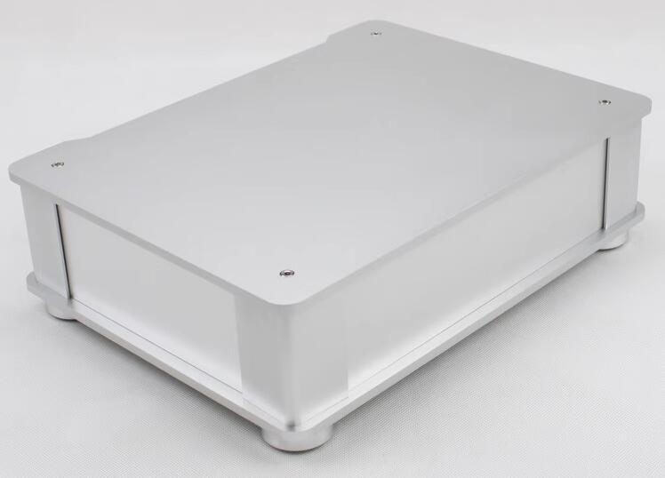 WA87 silver Aluminum Chassis Power Amplifier Enclosure DIY Case hifi box