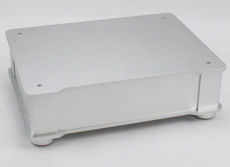 WA87 silver Aluminum Chassis Power Amplifier Enclosure DIY Case hifi box