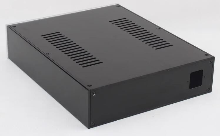 WA97 Full Aluminum hifi diy Enclosure Amplifier Case Preamplifier Chassis Power Supply Box