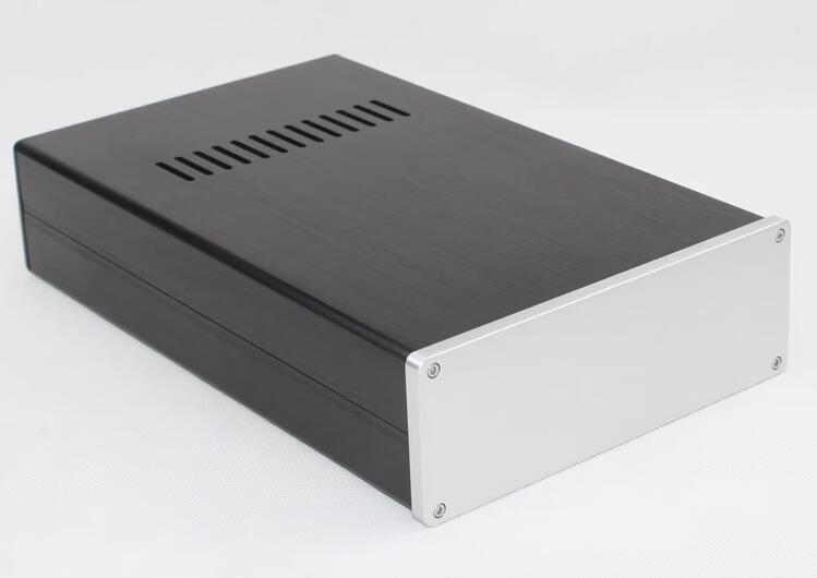 WA102 Full Aluminum hifi diy Enclosure Amplifier Case Preamplifier Chassis Power Supply Box