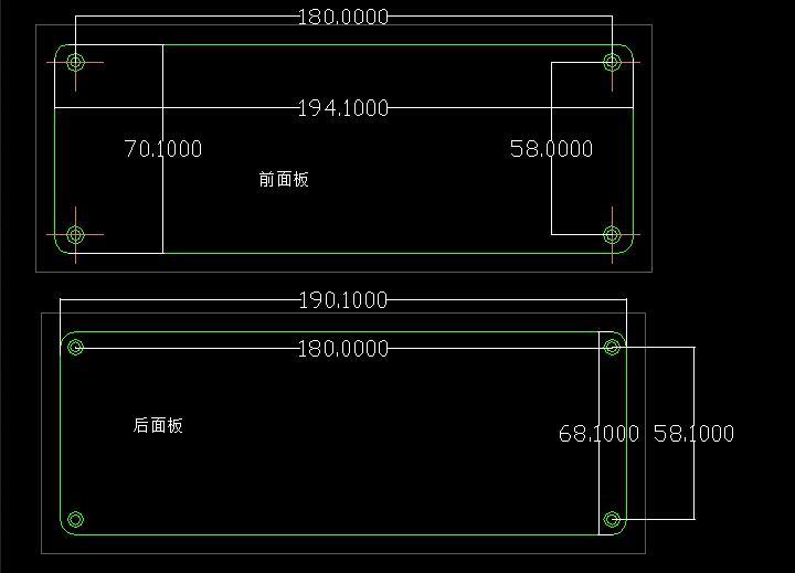 WA102 Full Aluminum hifi diy Enclosure Amplifier Case Preamplifier Chassis Power Supply Box