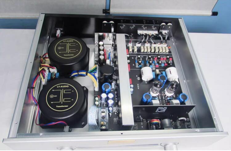 T1000 PRO fully balanced hifi class A tube preamplifier with remote control Reference TELOS 1000 circuit