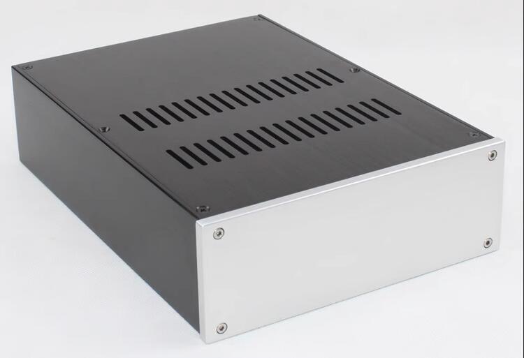 WA103 Full Aluminum hifi diy Enclosure Amplifier Case Preamplifier Chassis Power Supply Box