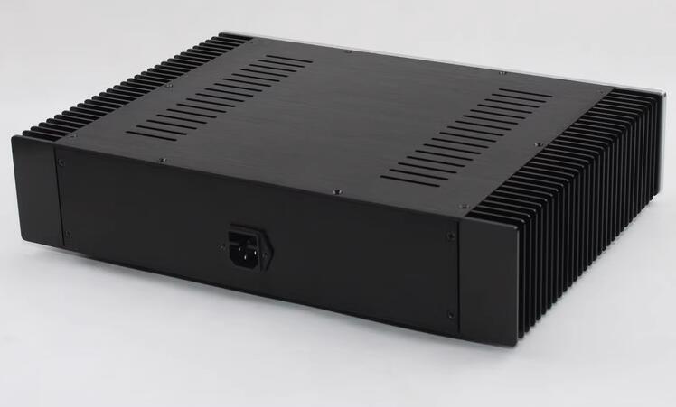 WA108 all Aluminum Chassis Class A Power Amplifier Deluxe Case DIY PSU Box with heatsink