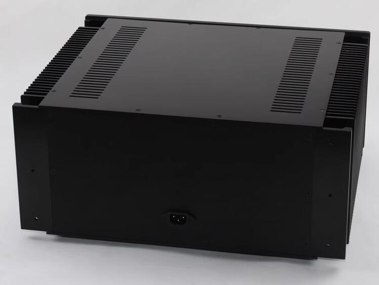 WA107 Full Aluminum hifi diy Enclosure Amplifier Case class A amp Chassis Power Supply Box with heatsink