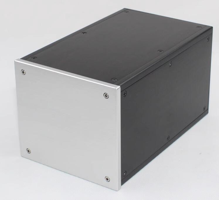 WA111 Full Aluminum Enclosure Amplifier Case HIFI DIY Preamplifier Chassis multipurpose Power Supply Box