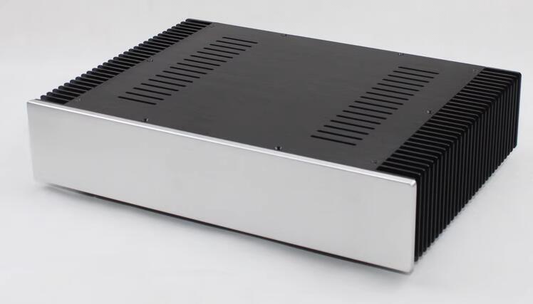 WA108 all Aluminum Chassis Class A Power Amplifier Deluxe Case DIY PSU Box with heatsink