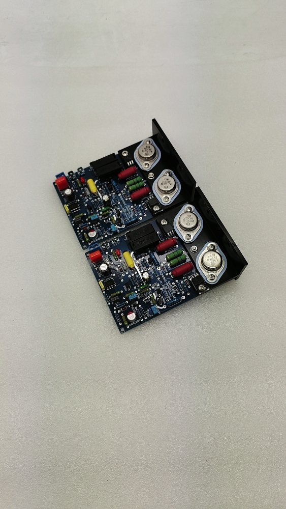 1 pair assembled cloned Quad 405 classic 100W+100W stereo power amplifier board