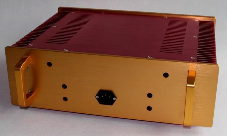 WA115 All-Aluminum Audio Amplifier Chassis HiFi Class A Power Amp Large Case DIY Box