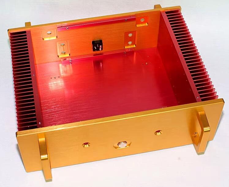 WA115 All-Aluminum Audio Amplifier Chassis HiFi Class A Power Amp Large Case DIY Box