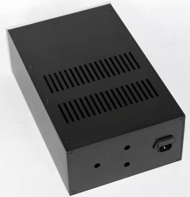 WA120 all aluminum power amplifier case tube amp chassis hifi diy box With heat dissipation holes
