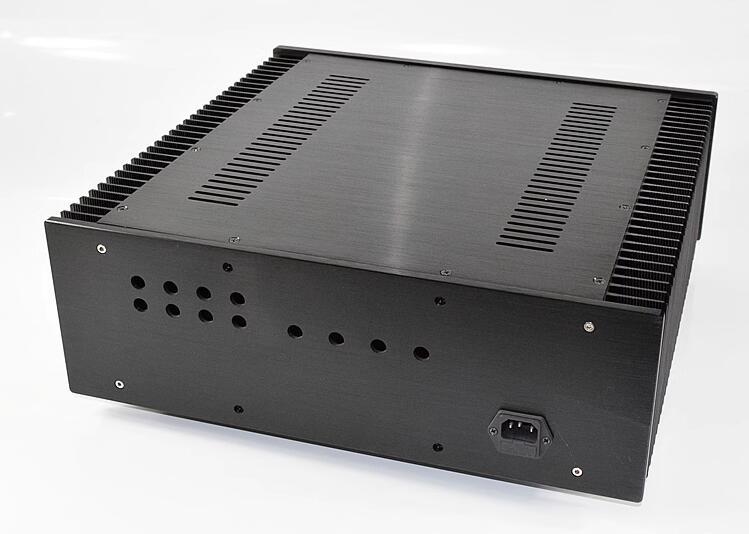WA122 Power Amplifier Chassis All-Aluminum Large Class A Case hifi diy box with heatsink