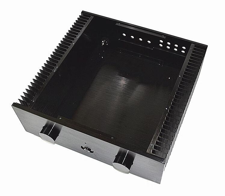WA122 Power Amplifier Chassis All-Aluminum Large Class A Case hifi diy box with heatsink