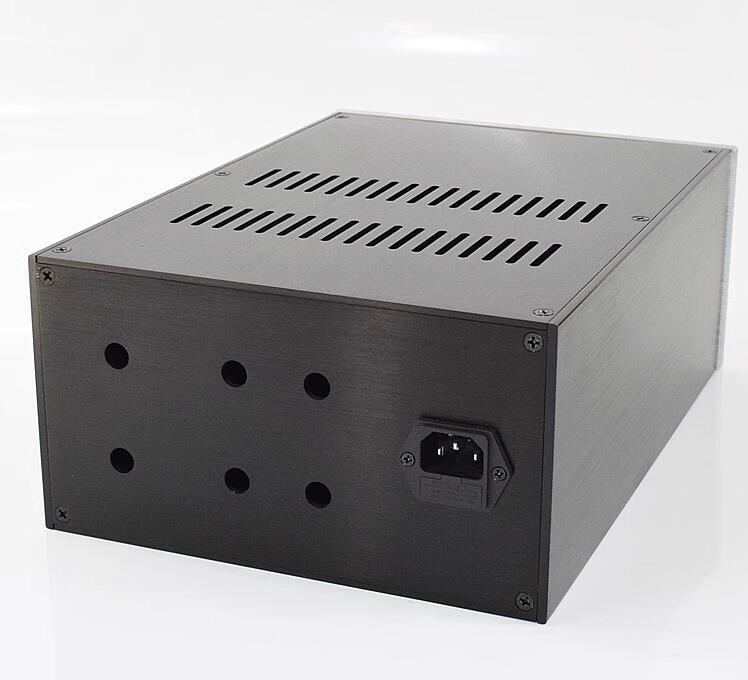 WA124 All Aluminum Audio Amplifier Chassis power supply case hifi diy decoder box