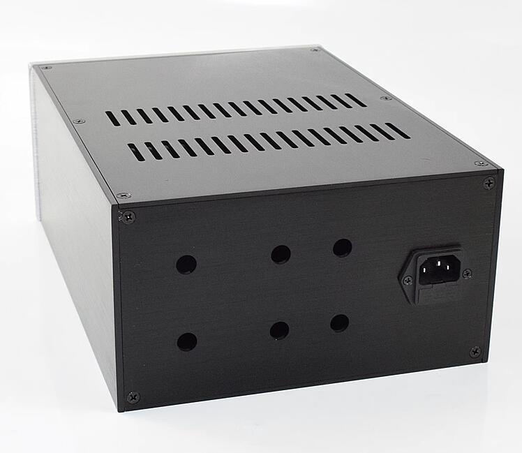 WA124 All Aluminum Audio Amplifier Chassis power supply case hifi diy decoder box