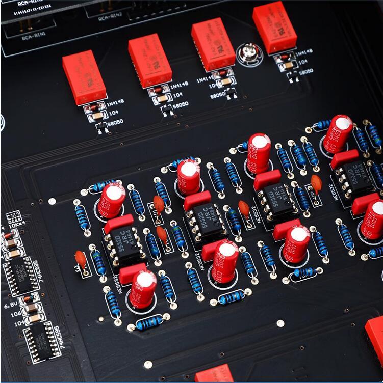 AM80 Classic MBL6010 Circuit Fully Balanced Remote Control hifi Preamplifier