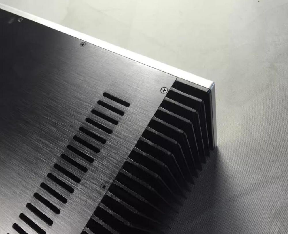 400 deep 4820 Whole heatsink Class A amplifier chassis DIY HiFi Audio Amp Case power supply box