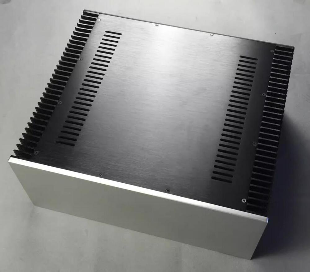 400 deep 4820 Whole heatsink Class A amplifier chassis DIY HiFi Audio Amp Case power supply box