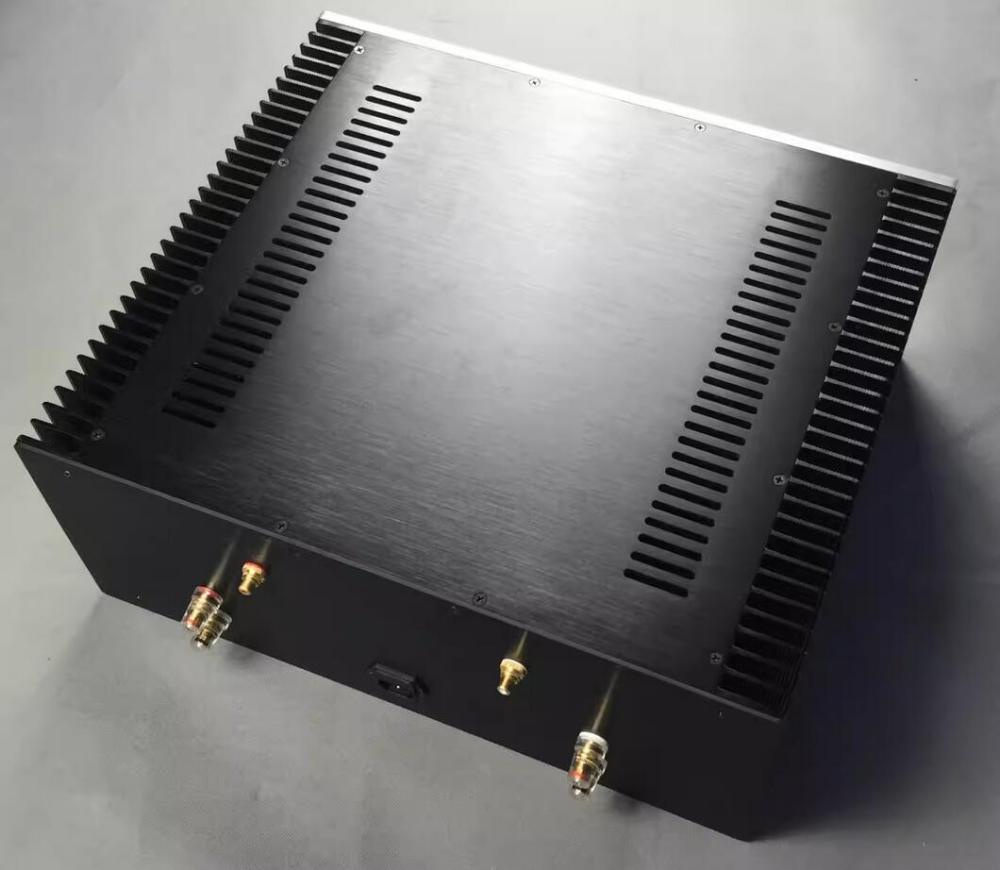 400 deep 4820 Whole heatsink Class A amplifier chassis DIY HiFi Audio Amp Case power supply box