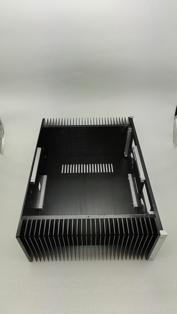 Mcintosh full aluminum amplifier chassis Preamplifier case AMP Enclosure / DIY box with heatsink JY