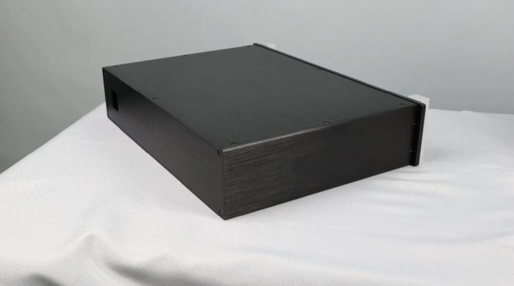 430*90 All-Aluminum Audio Amplifier Chassis hifi diy Preamp Case mcintosh Can install MCintosh circuits