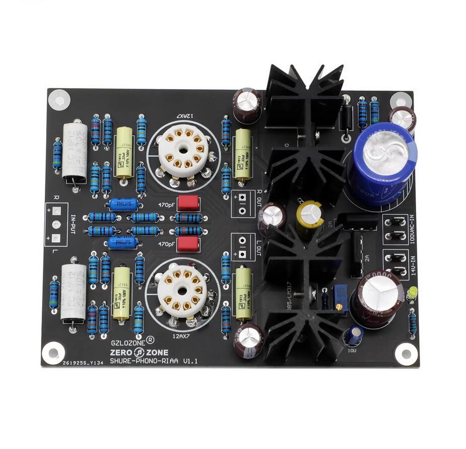 Refer to America  Shure M65 Circuit Tube Phono Amplifier Finished Board (MM Phono Amplifier)