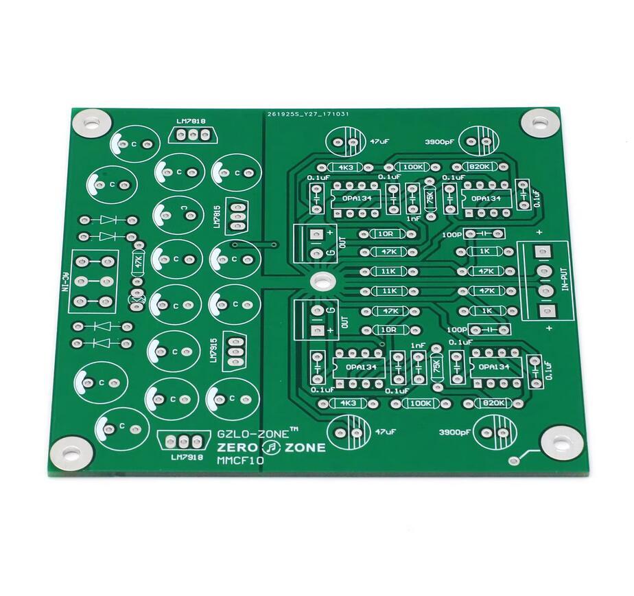 MMCF10 Hifi LP Phonograph MM RIAA Phono Preamplifier Board / Phono Amplifier PCB