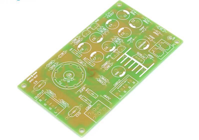 6N3 tube buffer preamp amplifier pcb diy AC12V hifi tube amp finished board