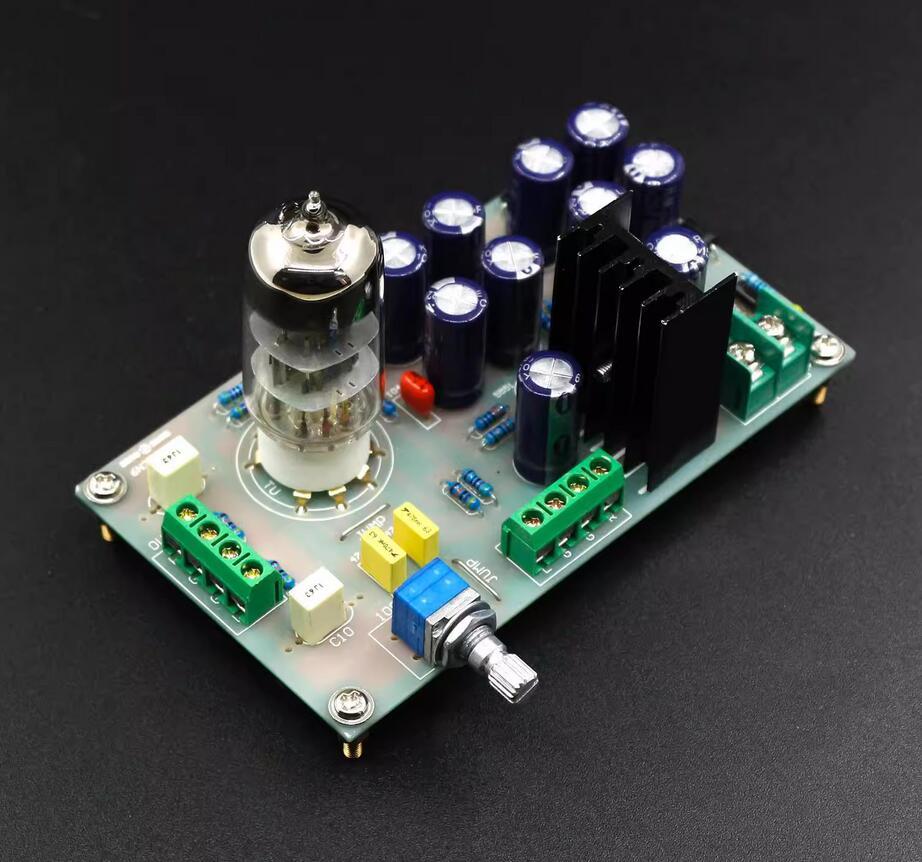 6N3 tube buffer preamp amplifier pcb diy AC12V hifi tube amp finished board