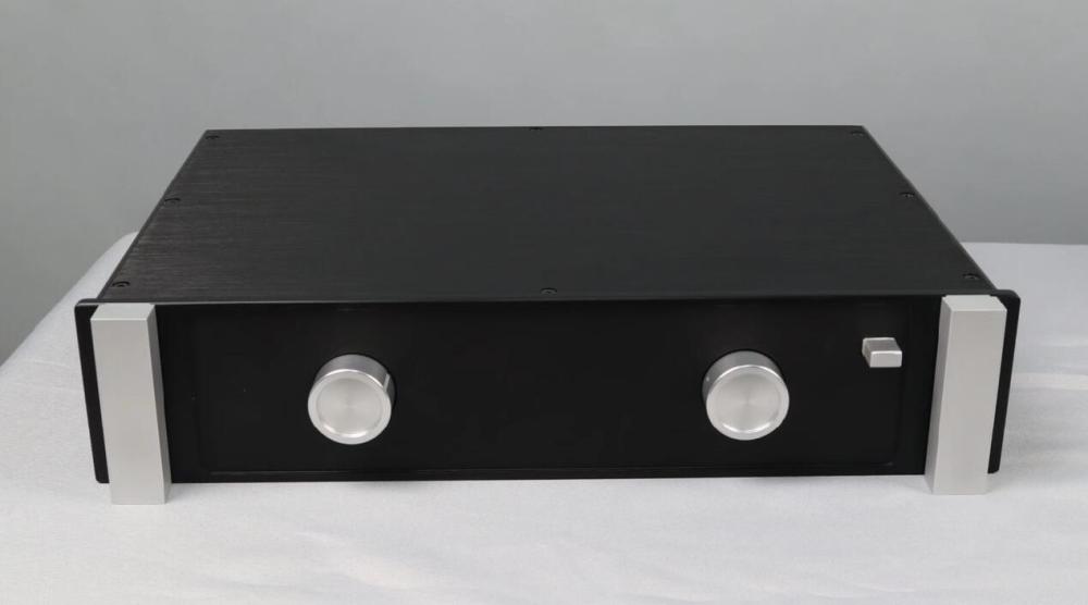 430*90 All-Aluminum Audio Amplifier Chassis hifi diy Preamp Case mcintosh Can install MCintosh circuits