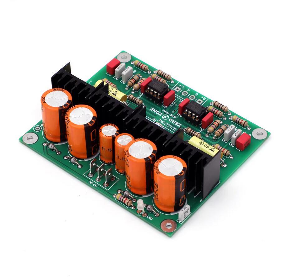 New DUAL-RIAA MM Phono Turntable Preamplifier Board MM LP Amp DIY PCB