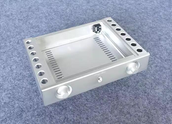 BZ3206A high-end All Aluminum audio Amplifier Chassis silver Preamplifier Housing hifi diy box