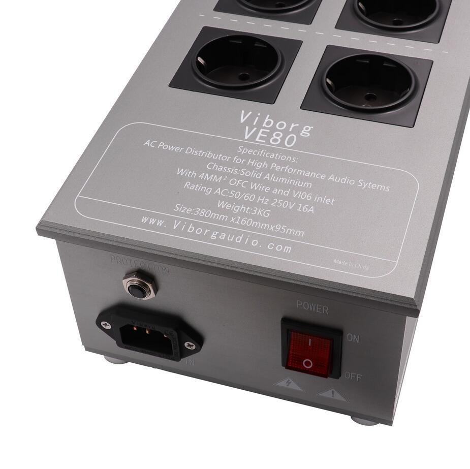 High-End Viborg VE80 Hifi Audio AC Power Conditioner Audiophile Power Filter Power Purifier